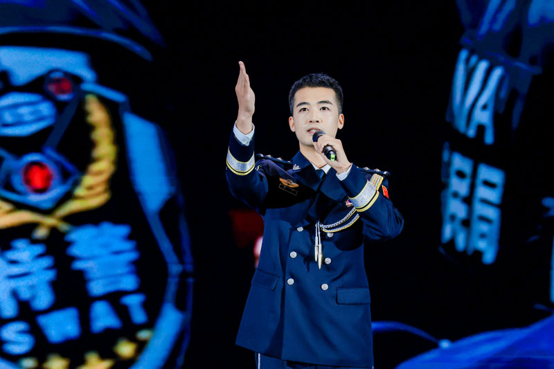 公安部刑侦局民警吴迪。主办方供图